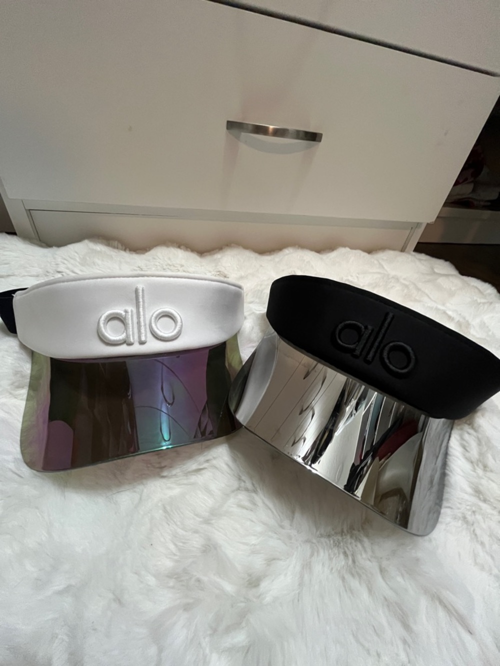 ALO Airlift Solar Visor Set of 2 Black & White